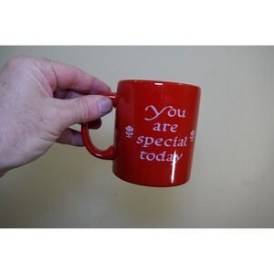 Waechtersbach YOU ARE SPECIAL TODAY Coffee Mug Red Birthday Valentines True Love